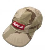 SUPREMEシュプリーム）の古着「Washed Chino Twill Camp Cap」｜ベージュ