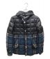 MONCLER GAMME BLEU（モンクレール ガム ブルー）の古着「ダウンジャケット　323914134782」｜ブラック×ブルー