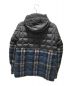 MONCLER GAMME BLEU (モンクレール ガム ブルー) ダウンジャケット　323914134782 ブラック×ブルー サイズ:1：50000円