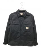 stussyステューシー）の古着「Padded Tech Over Shirt　1110275」｜ブラック