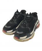 BALENCIAGAバレンシアガ）の古着「TRIPLE S」｜ブラック