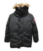 CANADA GOOSEカナダグース）の古着「Jasper Parka ダウンコート」｜ネイビー