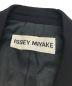 中古・古着 ISSEY MIYAKE (イッセイミヤケ) アーカイブパワーショルダチェスターコート ブラック サイズ:L：18000円