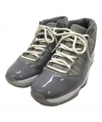 NIKEナイキ）の古着「AIR JORDAN 11 RETRO ハイカットスニーカー」｜MEDIUM GREY/MULTI CO