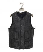 BROWN'S BEACH JACKETブラウンズビーチジャケット）の古着「EARLY VEST」｜ネイビー