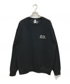 WACKO MARIAワコマリア）の古着「CREW NECK SWEAT SHIRT(TYPE-2)」｜ブラック