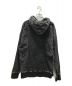 DIESEL (ディーゼル) d-um-rib track denim hoodie ブラック サイズ:S：16000円