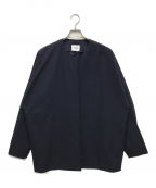 UNITED ARROWS & SONS by DAISUKE OBANAユナイテッドアローズ＆サンズ バイ ダイスケ オバナ）の古着「TFT DS CREW CARDIGAN」｜ネイビー