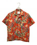 Snow peakスノーピーク）の古着「Printed Quick Dry Shirt」｜レッド