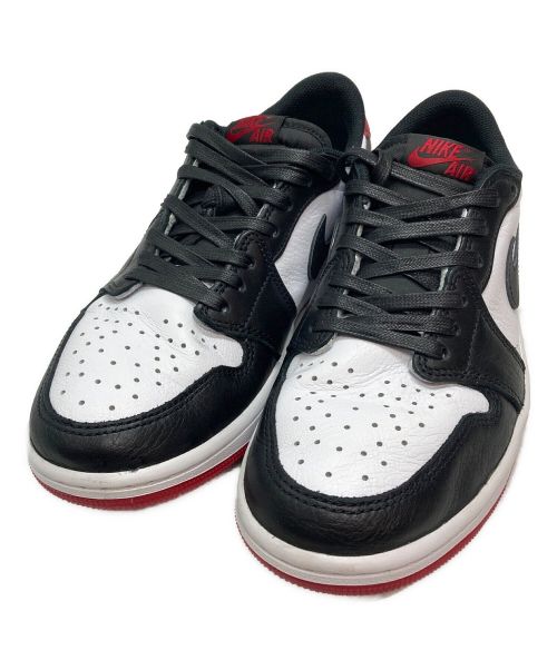 NIKE（ナイキ）NIKE (ナイキ) AIR JORDAN 1 RETRO LOW OG ホワイト×ブラック サイズ:SIZE 26.5cmの古着・服飾アイテム