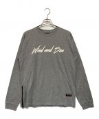 WIND AND SEA×WILD SIDE YOHJI YAMAMOTOウィンダンシー×ワイルドサイド ヨウジ ヤマモト）の古着「ロングスリーブTシャツ」｜グレー