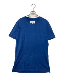 Maison Margiela 10（メゾンマルジェラ 10）の古着「インディゴ染めパックTシャツ」｜ネイビー