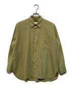 MARKAWAREマーカウェア）の古着「EGULAR COLLAR SHIRTS COMFORT-FIT」｜カーキ