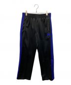 Needles×URBAN RESEARCHニードルズ×アーバンリサーチ）の古着「別注 Track Pant - Poly Smooth」｜ブラック×ブルー