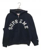 SUPREME×Championシュプリーム×チャンピオン）の古着「24SS Zip Up Hooded Sweatshirt」｜ブラック