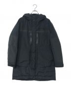 WHITE MOUNTAINEERINGホワイトマウンテ二アニング）の古着「GORE-TEX NYLON TAFFETA 3LAYER DOWN COAT」｜ブラック