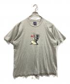 OLD STUSSYオールドステューシー）の古着「JAZZ Ｔシャツ」｜グレー