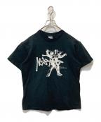 stussy×NEIGHBORHOODステューシー×ネイバーフッド）の古着「キングジョープリントTシャツ」｜ブラック