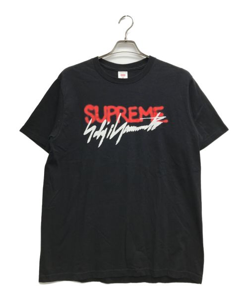 SUPREME（シュプリーム）Supreme (シュプリーム) YOHJI YAMAMOTO (ヨウジヤマモト) Logo Tee ブラック サイズ:Mの古着・服飾アイテム