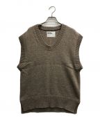 MHLエムエイチエル）の古着「DRY MERINO WOOL VEST」｜ベージュ