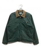 MONKEY TIMEモンキータイム）の古着「DUCK ZIP JACKET」｜グリーン