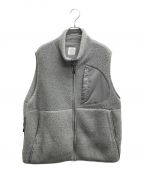 Porter Classicポータークラシック）の古着「FLEECE VEST / フリースベスト」｜グレー