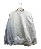 AURALEEオーラリー）の古着「ORGANIC COTTON COMPACT GRADATION DYED SWEAT」｜スカイブルー