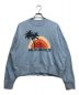 Palm Angels（パーム エンジェルス）の古着「SUNSET CREWNECK」｜スカイブルー