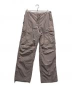 AURALEEオーラリー）の古着「HIGH COUNT LIGHT NYLON FATIGUE PANTS」｜パープル