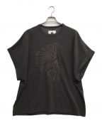 SHAREEFシャリーフ）の古着「GEORGETTE JQ BIG DOLMAN-T」｜パープル