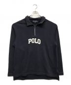 POLO SPORTポロスポーツ）の古着「ハーフジップスウェット」｜ネイビー