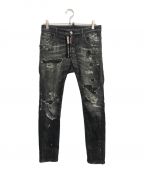 DSQUARED2ディースクエアード）の古着「Super Twinky Jean」｜グレー