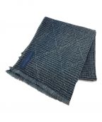 Porter Classicポータークラシック）の古着「SASHIKO LIGHT STOLE」｜ネイビー