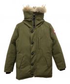 CANADA GOOSEカナダグース）の古着「JASPER PARKA / ジャスパー パーカー / 中綿ジャケット」｜カーキ