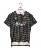 Wasted Youth x Budweiser×HUMAN MADEウェイステッド ユース×バドワイザー×ヒューマンメイド）の古着「WYxBW SOCCER GAME SHIRT」｜ホワイト×ブラック