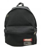 EASTPAK×MM6 Maison Margielaイーストパック×エムエムシックス メゾンマルジェラ）の古着「コラボ バックパック」｜ブラック