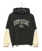 SUPREMEシュプリーム）の古着「20SS XXL Hooded Sweatshirt」｜グレー×ブラック