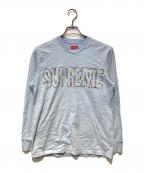 SUPREMEシュプリーム）の古着「International L/S Tee」｜ブルー