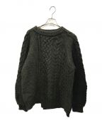 THE SHINZONEザ シンゾーン）の古着「LINK CABLE KNIT」｜オリーブ