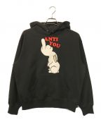 SUPREME×UNDERCOVERシュプリーム×アンダーカバー）の古着「Anti You Hooded Sweatshirt」｜ブラック