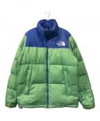 THE NORTH FACEザ ノース フェイス）の古着「ヌプシジャケット」｜ブルー×グリーン