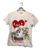 PLAY COMME des GARCONS×GRINCHプレイ コムデギャルソン×）の古着「プリントTシャツ」｜ホワイト