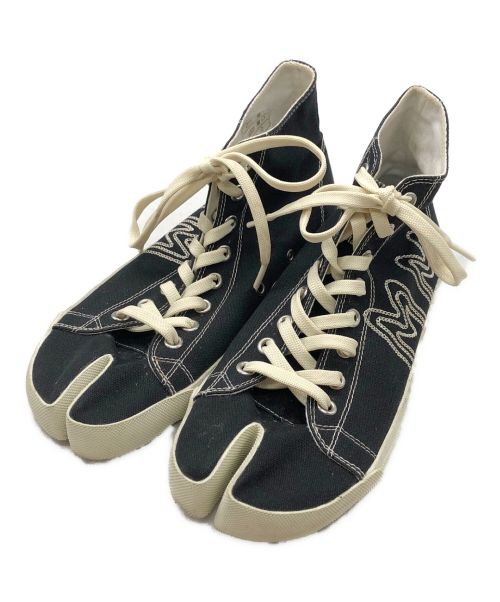 Maison Margiela（メゾンマルジェラ）Maison Margiela (メゾンマルジェラ) 足袋ハイカットスニーカー ネイビー サイズ:SIZE 41の古着・服飾アイテム