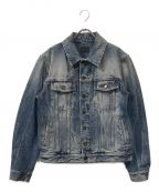 Saint Laurent Parisサンローランパリ）の古着「WASHED DENIM JACKET」｜インディゴ