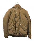 nonnativeノンネイティブ）の古着「TROOPER HOODED DOWN BLOUSON NYLON RIP STOP」｜ベージュ