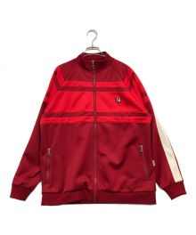 WHITE LINE FILA ×EN ROUTE（フィラ ホワイトライン×アンルート）の古着「トラックジャケット」｜レッド