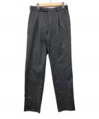 JOHN LAWRENCE SULLIVANジョン ローレンス サリバン）の古着「WOOL TAPERED TROUSERS」｜グレー