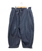 Porter Classicポータークラシック）の古着「HAWAIIAN DENIM CHINESE PANTS」｜インディゴ