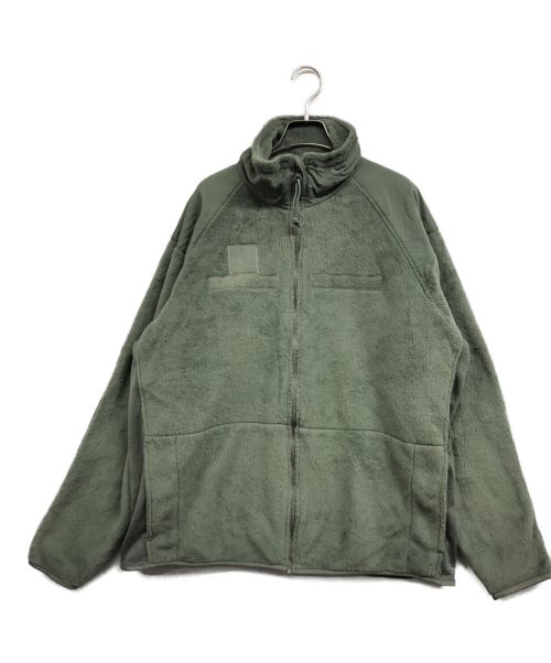 US ARMY（ユーエスアーミー）US ARMY (ユーエス アーミー) JACKET FLEECE COLD WEATHER (GEN III) グリーン サイズ:Lの古着・服飾アイテム