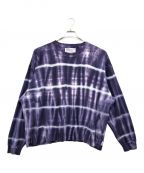 DAIRIKUダイリク）の古着「Tie-dye Thermal Tee」｜パープル